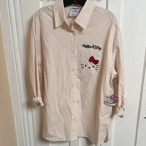 Hello Kitty Button Down Shirt